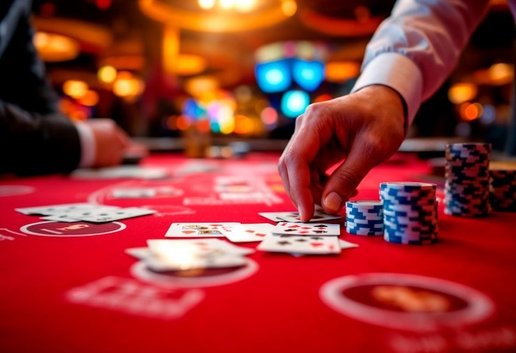 Antarmuka roulette Eropa dengan pilihan taruhan di aplikasi prima toto